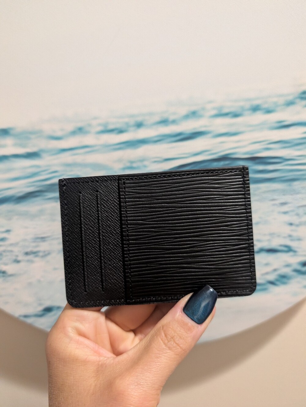 Louis Vuitton Black Epi Leather Card Holder Microchipped 2026 - Picture 10 of 11